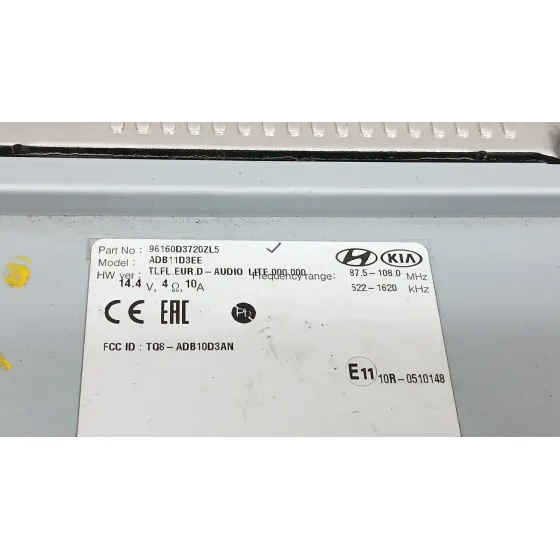 Sistema Audio / Radio Cd para Hyundai Tucson (Tl, Tle)