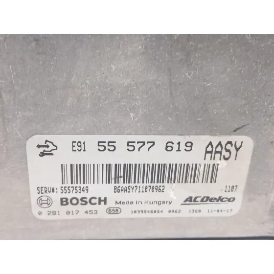 Centralita Motor Uce para Opel Insignia A (G09)