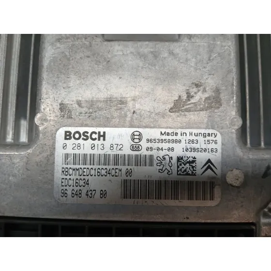 Centralita Motor Uce para Peugeot 207 Furgoneta/Hatchback (Wa_, Wc_)