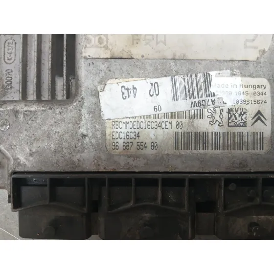 Centralita Motor Uce para Peugeot 207 Sw (Wk_)