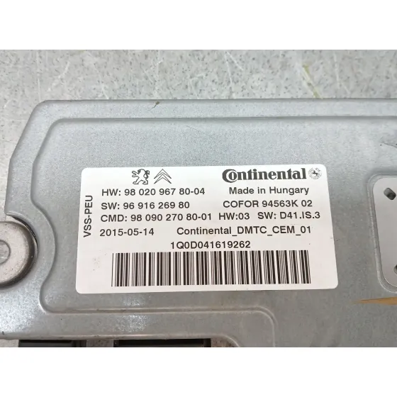 Modulo Electronico para Citroën C4 Picasso