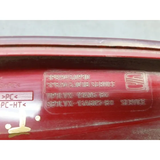 Piloto Trasero Izquierdo Interior para Seat Altea Xl (5P5, 5P8)