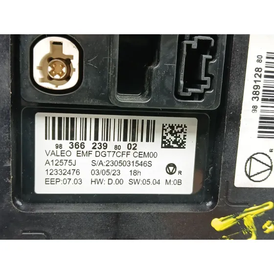 Sistema Audio / Radio Cd para Citroën C3 Aircross I (2R_, 2C_)