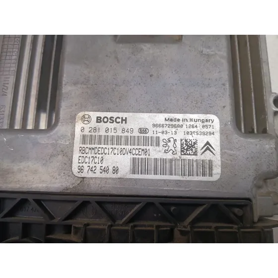 Centralita Motor Uce para Peugeot 207/207+ (Wa_, Wc_)