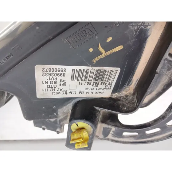 Faro Izquierdo para Peugeot 207/207+ (Wa_, Wc_)