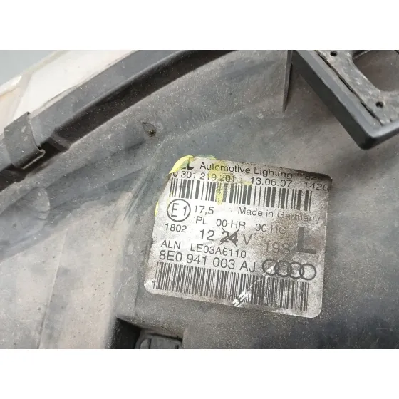 Faro Izquierdo para Audi A4 B7 Descapotable (8He)