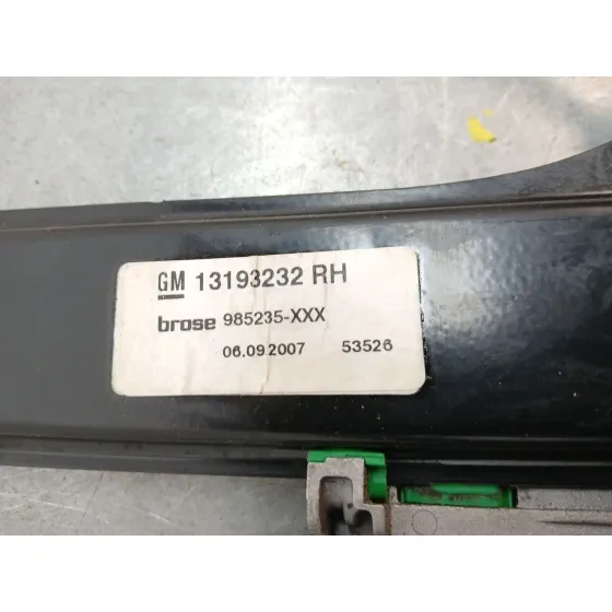 Elevalunas Delantero Derecho para Opel Astra H Twintop (A04)