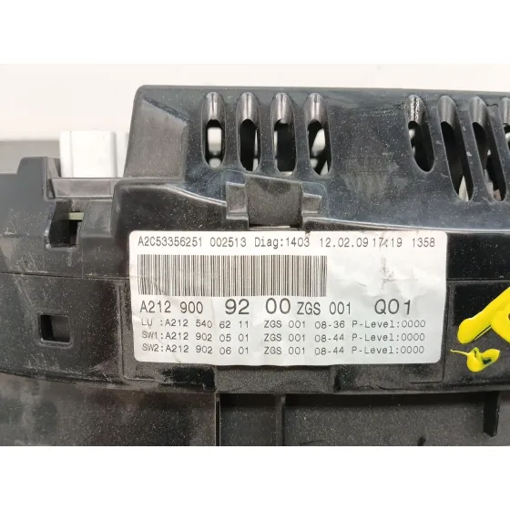 Cuadro Instrumentos para Mercedes-Benz Clase E (W212)