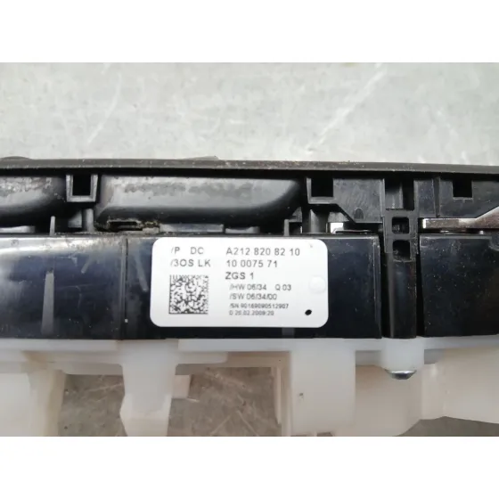 Mando Elevalunas Delantero Izquierdo para Mercedes-Benz Clase E (W212)