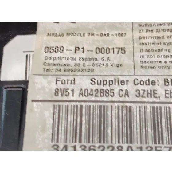 Kit Airbag para Ford B-Max (Jk)