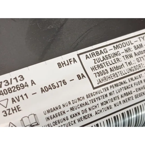 Kit Airbag para Ford B-Max (Jk)