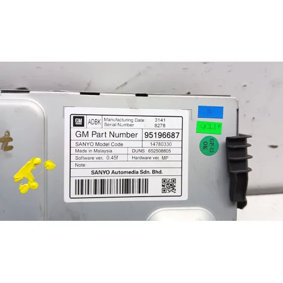 Sistema Audio / Radio Cd para Chevrolet Cruze (J300)