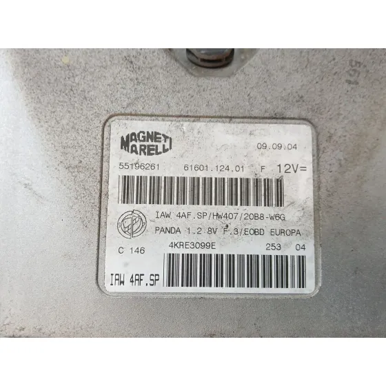Centralita Motor Uce para Fiat Panda / Panda Classic (169_)
