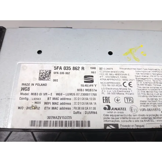 Modulo Electronico para Cupra Formentor (Km7)