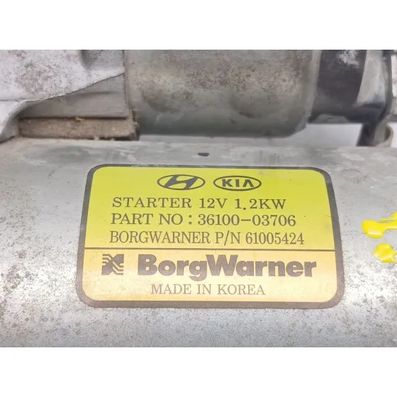 Motor Arranque para Kia Xceed (Cd)