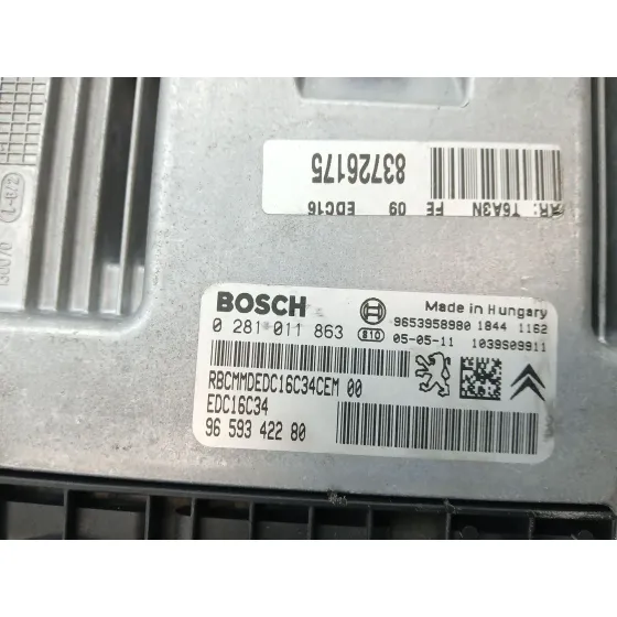 Centralita Motor Uce para Peugeot 307 (3A/C)