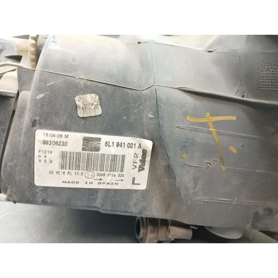 Faro Izquierdo para Seat Ibiza Iii (6L1)