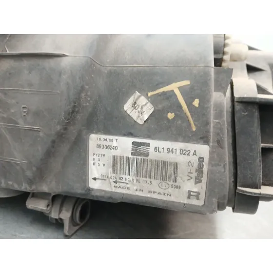 Faro Derecho para Seat Ibiza Iii (6L1)