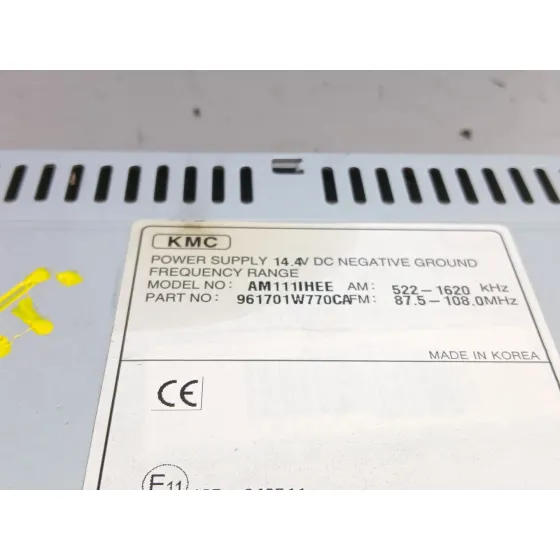 Sistema Audio / Radio Cd para Kia Rio Iii (Ub)
