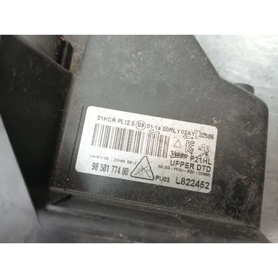 Faro Derecho para Peugeot 208 Ii (Ub_, Up_, Uw_, Uj_)