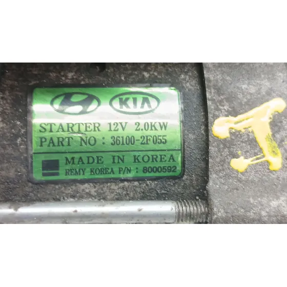 Motor Arranque para Kia Sorento Ii (Xm)