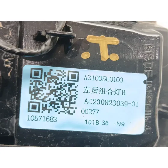 Piloto Trasero Izquierdo Interior para Mg Zs Suv (Azs1)