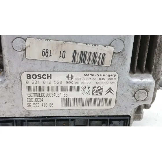 Centralita Motor Uce para Peugeot 206 Van