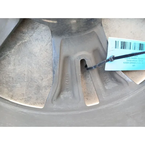 Llanta Trasera Izquierda para Nissan Qashqai Ii (J11, J11_)