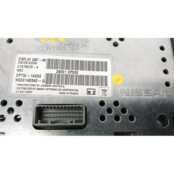 Pantalla Multifuncion para Nissan Pathfinder Iii (R51)