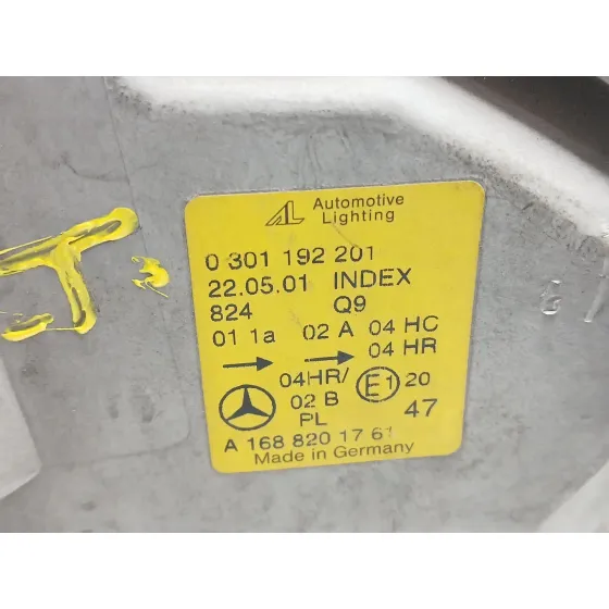 Faro Izquierdo para Mercedes-Benz Clase A (W168)