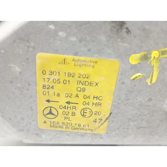Faro Derecho para Mercedes-Benz Clase A (W168)