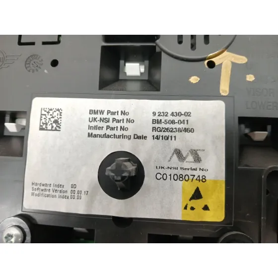 Cuadro Instrumentos para Mini Mini Countryman (R60)