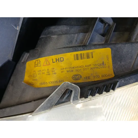 Faro Izquierdo para Ford Focus C-Max (Dm2)