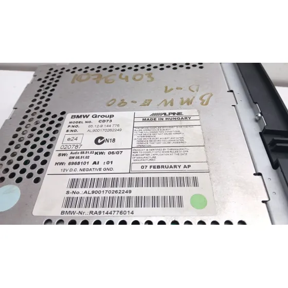 Sistema Audio / Radio Cd para Bmw 3 (E90)