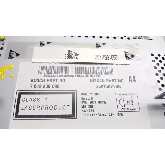 Sistema Audio / Radio Cd para Nissan Juke (F15)