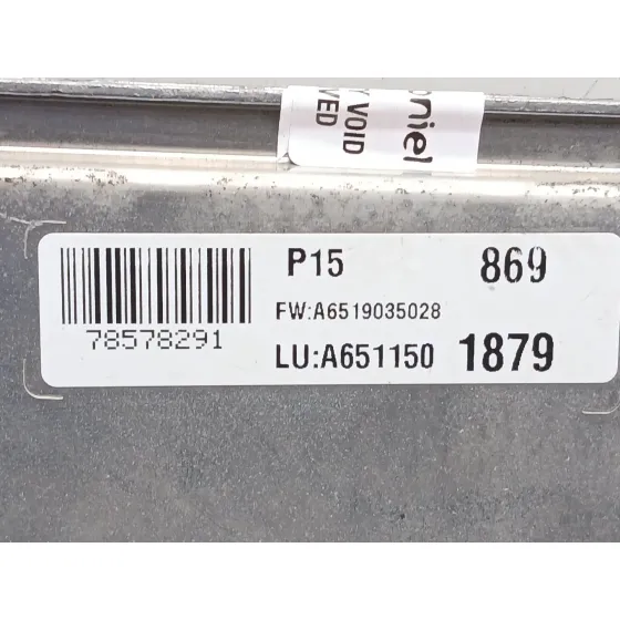 Centralita Motor Uce para Mercedes-Benz Vito / Mixto Furgoneta (W639)