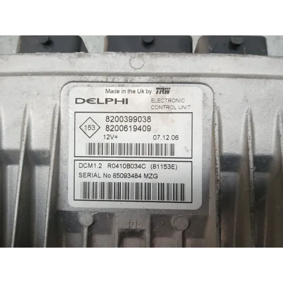 Centralita Motor Uce para Renault Clio Iii (Br0/1, Cr0/1)