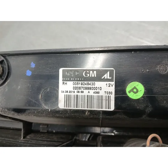 Piloto Trasero Derecho para Opel Combo Furgoneta/Monovolumen (X12)