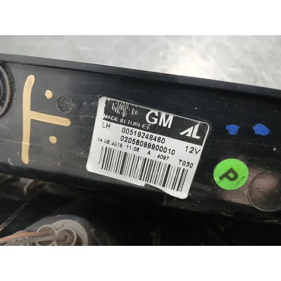 Piloto Trasero Izquierdo para Opel Combo Furgoneta/Monovolumen (X12)