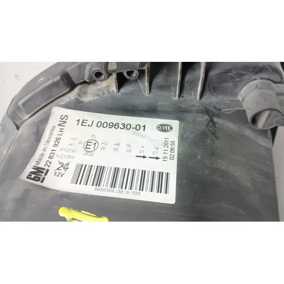 Faro Izquierdo para Opel Insignia A Sedan (G09)