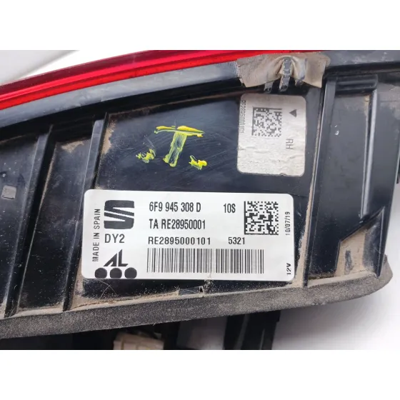 Piloto Trasero Derecho Interior para Seat Arona (Kj7, Kjp)