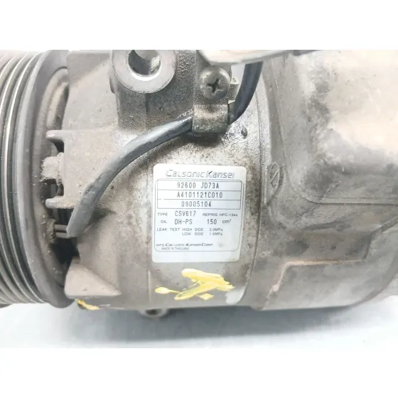Compresor Aire Acondicionado para Nissan Qashqai I (J10, Nj10)