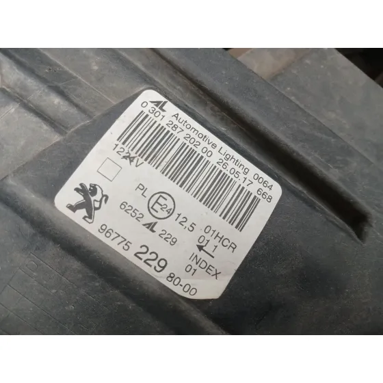 Faro Derecho para Peugeot 308 Ii (Lb_, Lp_, Lw_, Lh_, L3_)