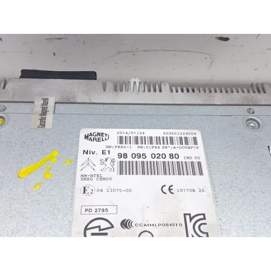 Sistema Audio / Radio Cd para Peugeot 208 I (Ca_, Cc_)