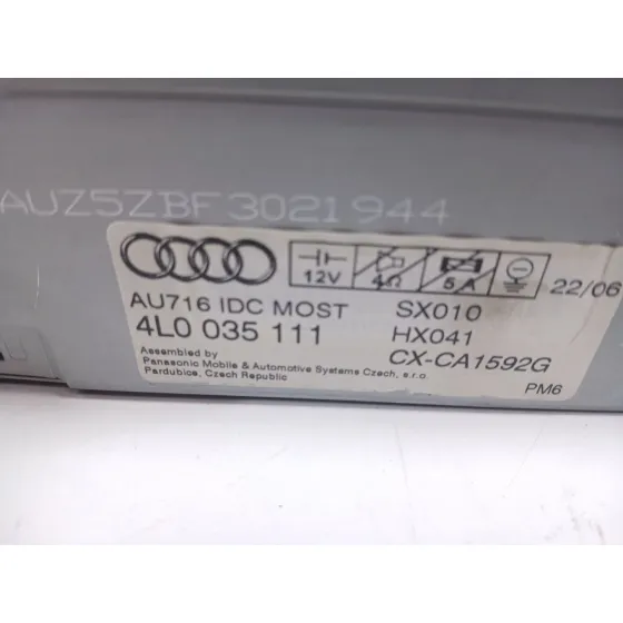 Sistema Audio / Radio Cd para Audi Q7 (4L)