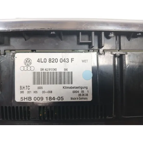 Mando Climatizador para Audi Q7 (4L)