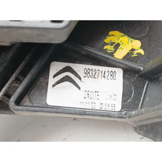 Elevalunas Trasero Derecho para Citroën C4 Iii (Ba_, Bb_, Bc_)