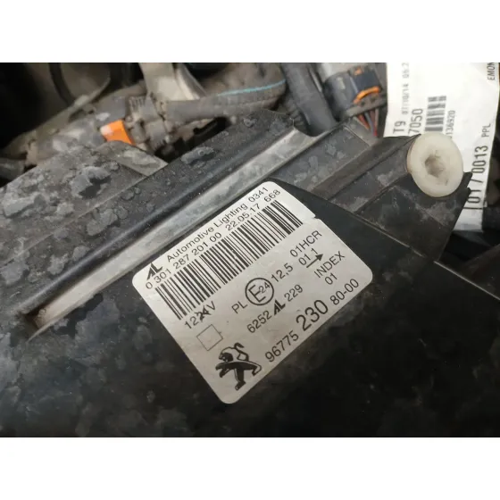 Faro Izquierdo para Peugeot 308 Ii (Lb_, Lp_, Lw_, Lh_, L3_)