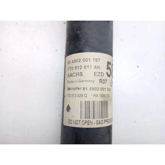 Amortiguador Trasero Derecho para Volkswagen Touran (1T3)