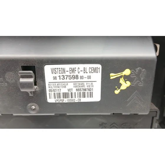 Sistema Audio / Radio Cd para Citroën Jumpy Iii Furgoneta (V_)